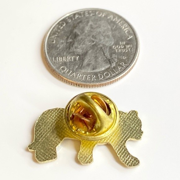 Tiger Animal Pin Charm Pendant Lapel Pin Large Cat hat vest jacket tie p… - Picture 3 of 3